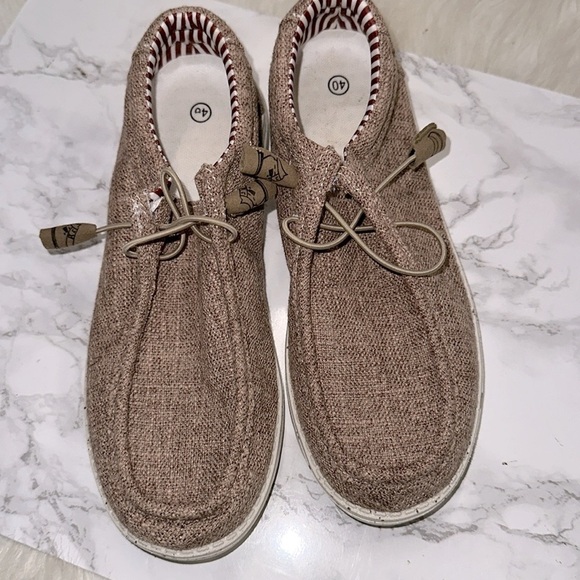 Men’s  Brown Casual Slip-On Shoes size 40 size 7 US - Picture 5 of 6